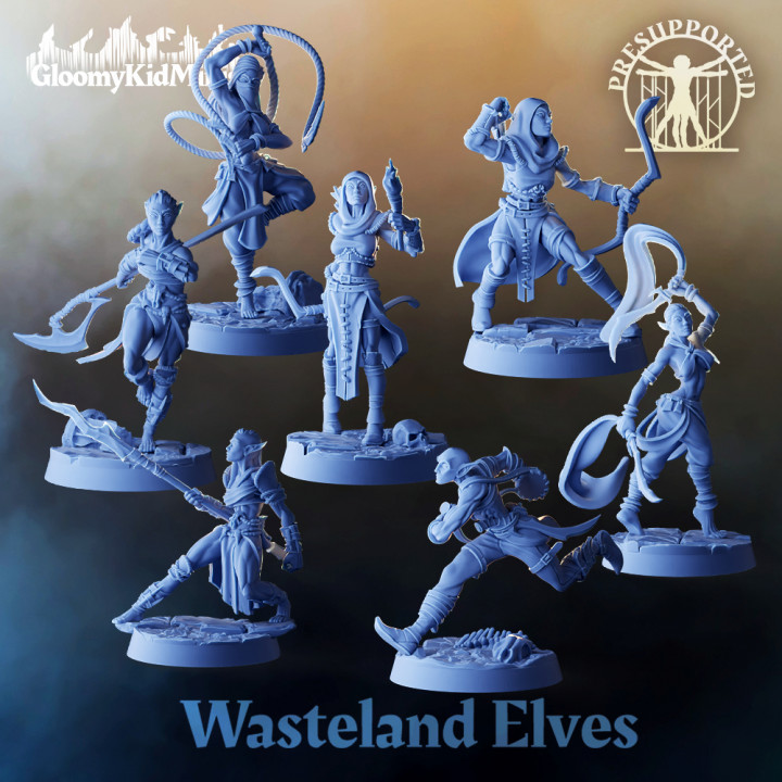 Wasteland Elves + Modular Weapon Options image