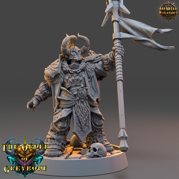 3d Printable The Order Of Greybone - Complete Pack By Daybreak Miniatures