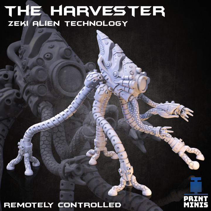 The Harvester Robot - Zeki Alien Technology - In Orbit Collection image