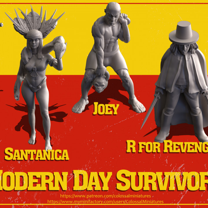 Modern Day Survivor Series 16 Bundle - PRE-SUPPORTED image