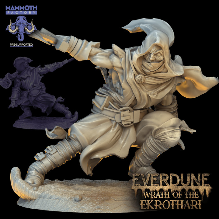 Ekrothari Warrior 2 - Sand Elf  (FREE if you join our tribe for just $7.99!) image