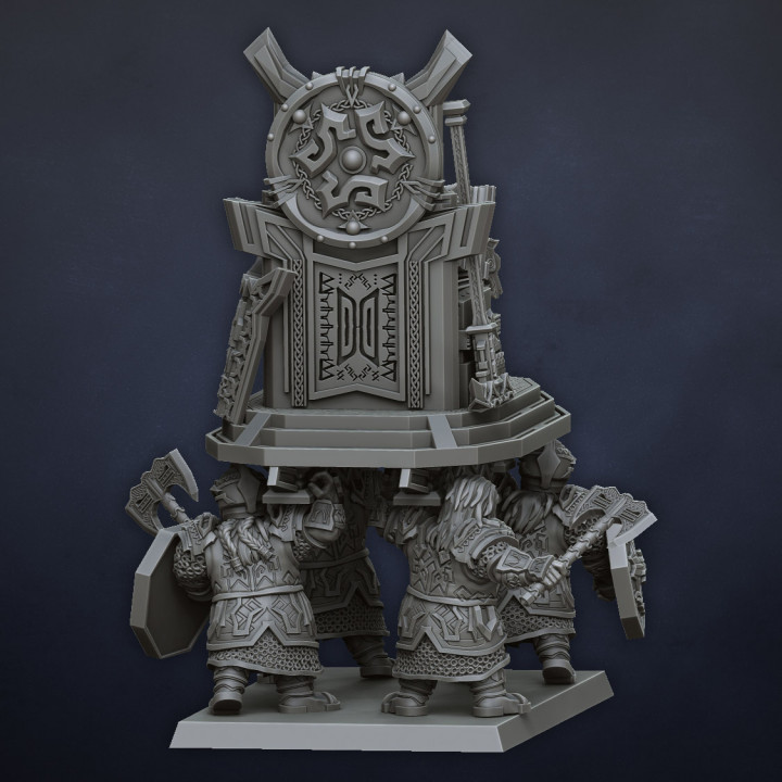 Dwarf King on Throne image