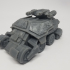 "Testudo" - Turtle Pattern Combat Vehicle print image