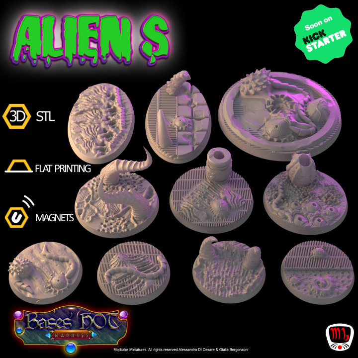 Alien  Custom Bases (Bases hot Madness VOL2 KS Campaign) image