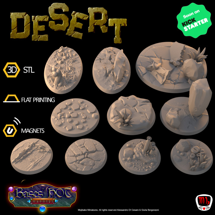 Desert Custom Bases (Bases hot Madness VOL2 KS Campaign) image