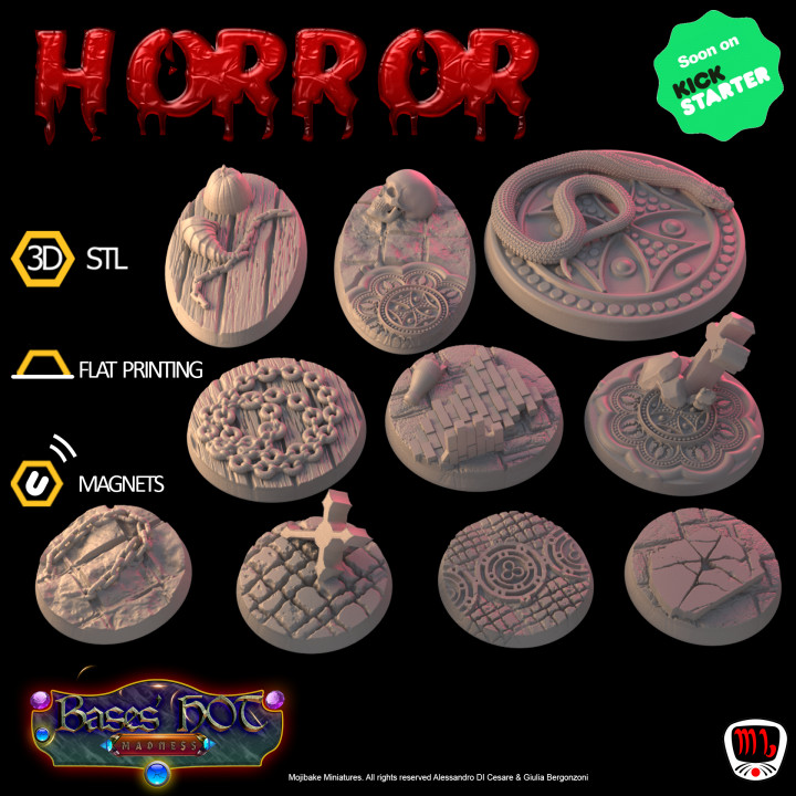 Horror Custom Bases (Bases hot Madness VOL2 KS Campaign) image