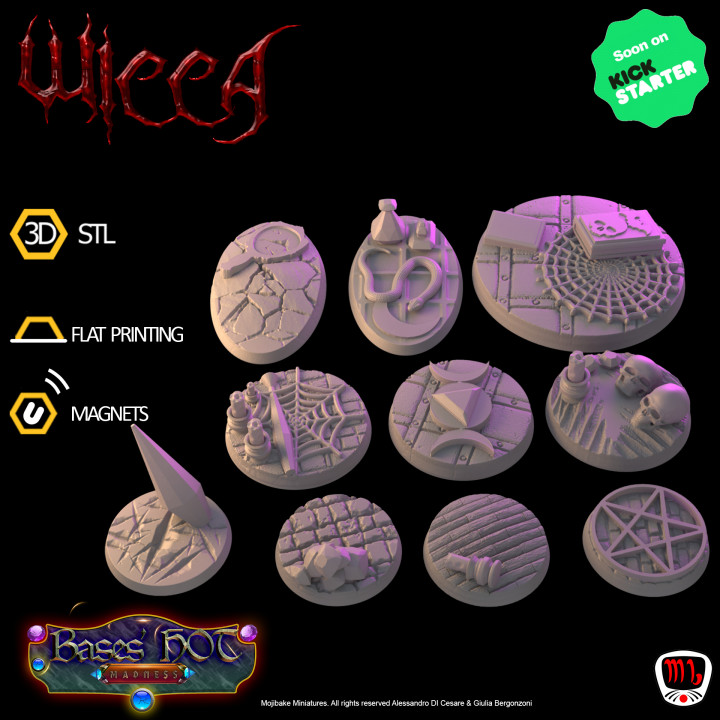 Wicca Custom Bases (Bases hot Madness VOL2 KS Campaign) image