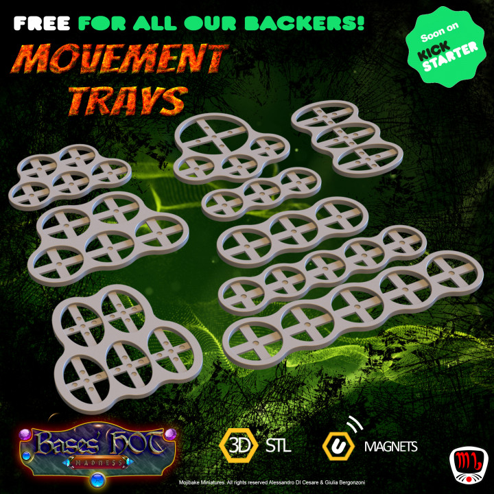 Movement trays (Bases hot Madness VOL2 KS Campaign) image