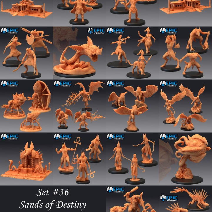 Sands of Destiny Set / Desert & Egypt Encounter / Pre-Supported image