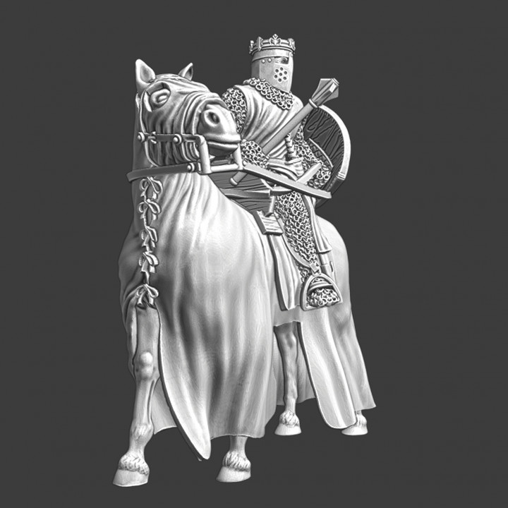 Medieval Swedish King, Crusader image