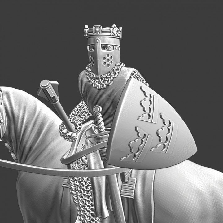 Medieval Swedish King, Crusader image