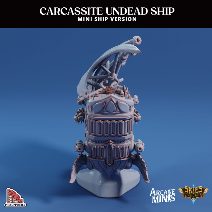 Carcassite Ship - Mini Ship image