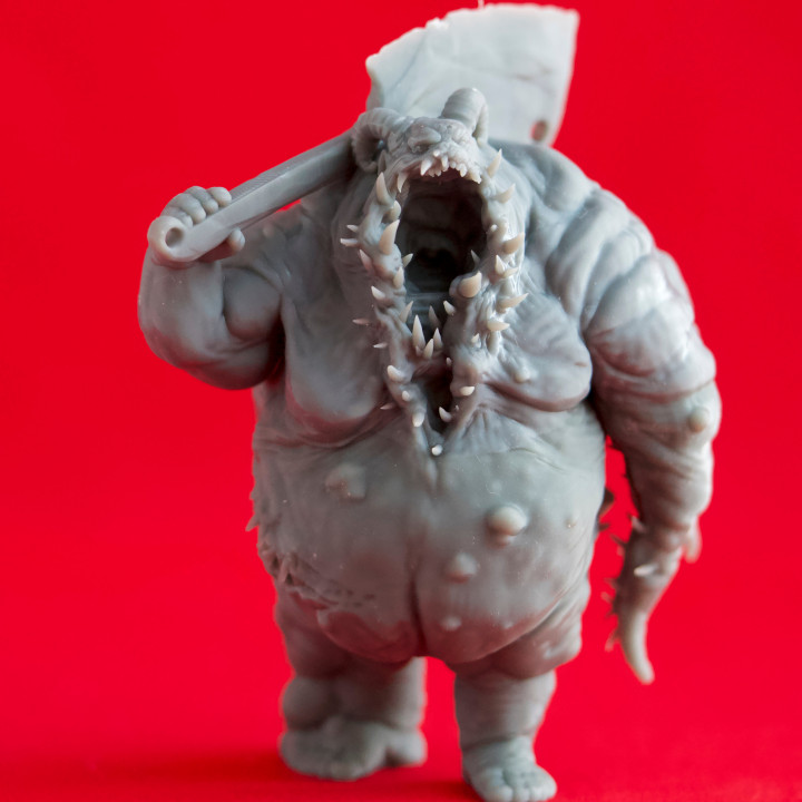 3D Printable Gluttony Demon - Tabletop Miniature (Pre