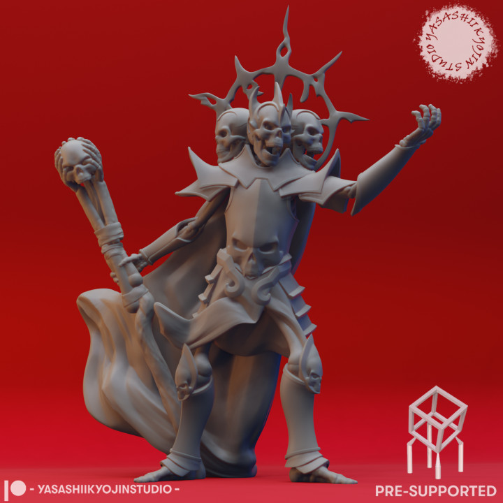 Skull Lord  - Tabletop Miniature (Pre-Supported) image