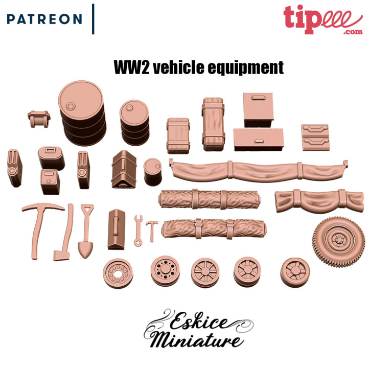 Vehicles equipment & stowage pack – 28mm image