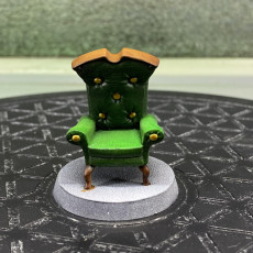 Picture of print of Panic at Moorefrost Manor - Chair and Mimic