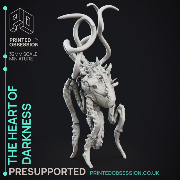 The Heart of Darkness - SCP "The D&D Incursion" - PRESUPPORTED - 32mm Scale image