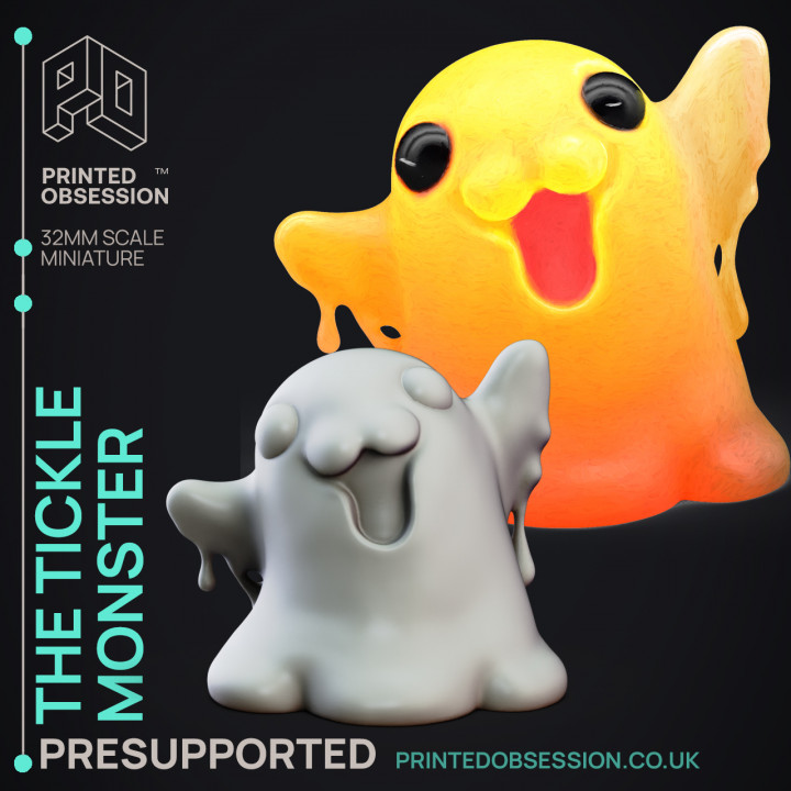 Tickle Monster - SCP "The D&D Incursion - PRESUPPORTED - 32mm Scale image