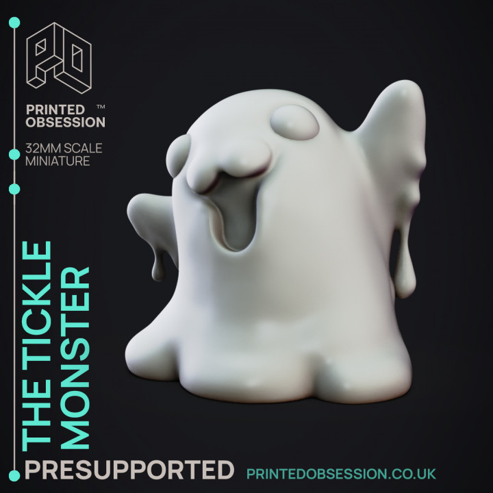 Tickle Monster - SCP "The D&D Incursion - PRESUPPORTED - 32mm Scale image