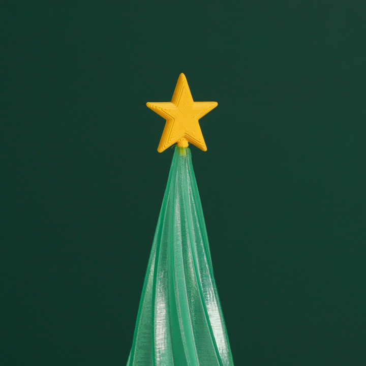 Spiraled Christmas Tree, Vase Mode, Christmas Decor by Slimprint image
