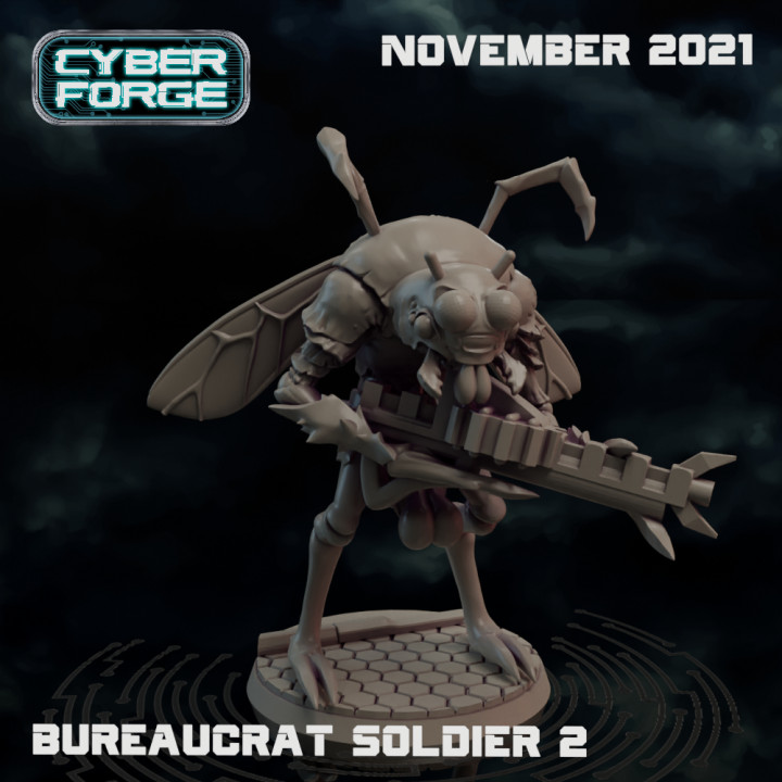 Cyber Forge Bureaucrat Soldier ver 2 image