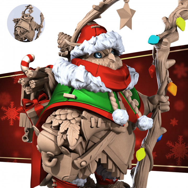 Uka, the Forest Keeper Owlfolk (+Christmas Version) image