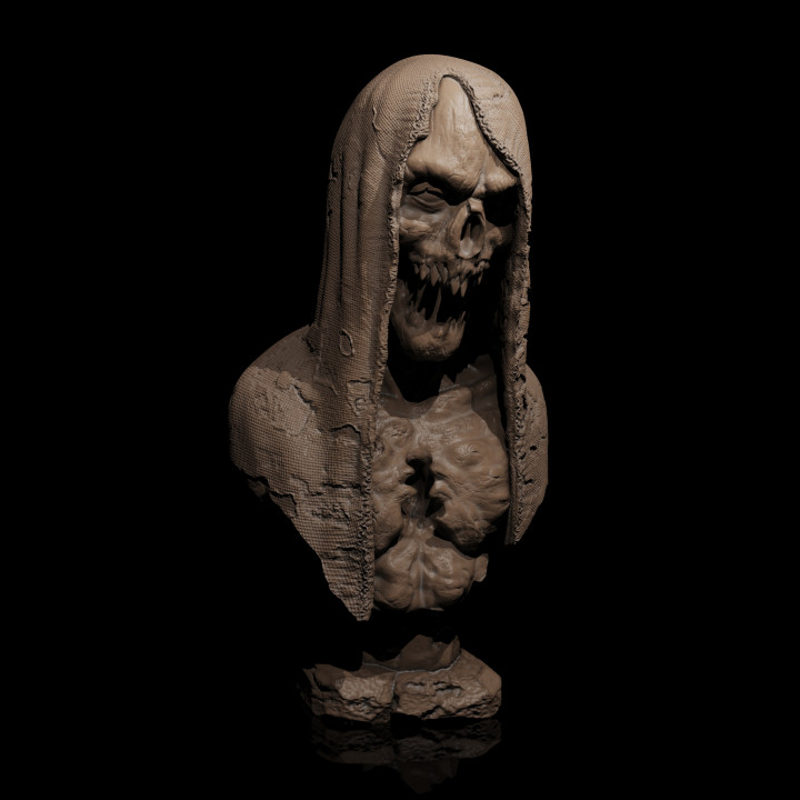 Thanatos Bust (Pre-Supported) image