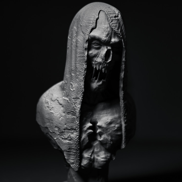 Thanatos Bust (Pre-Supported) image