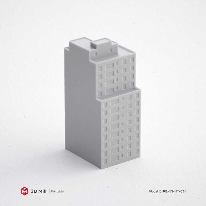 3D Print miniature building RB-US-NY-031 image