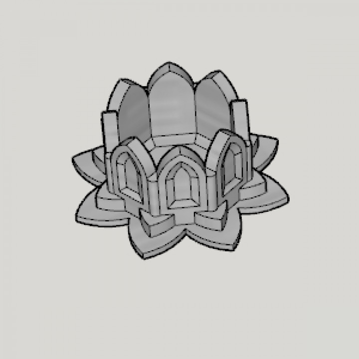 Hookah lotus charcoal holder image