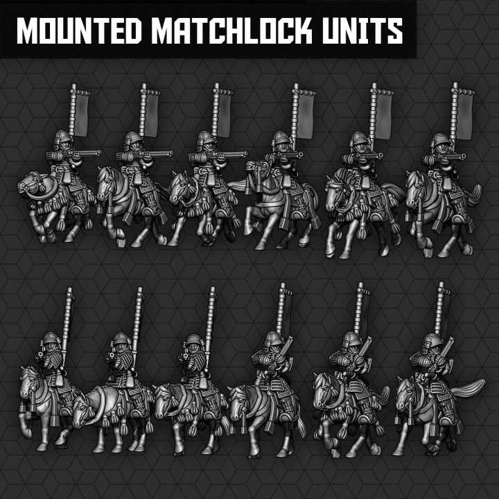 Samurai Mounted Matchlock Units