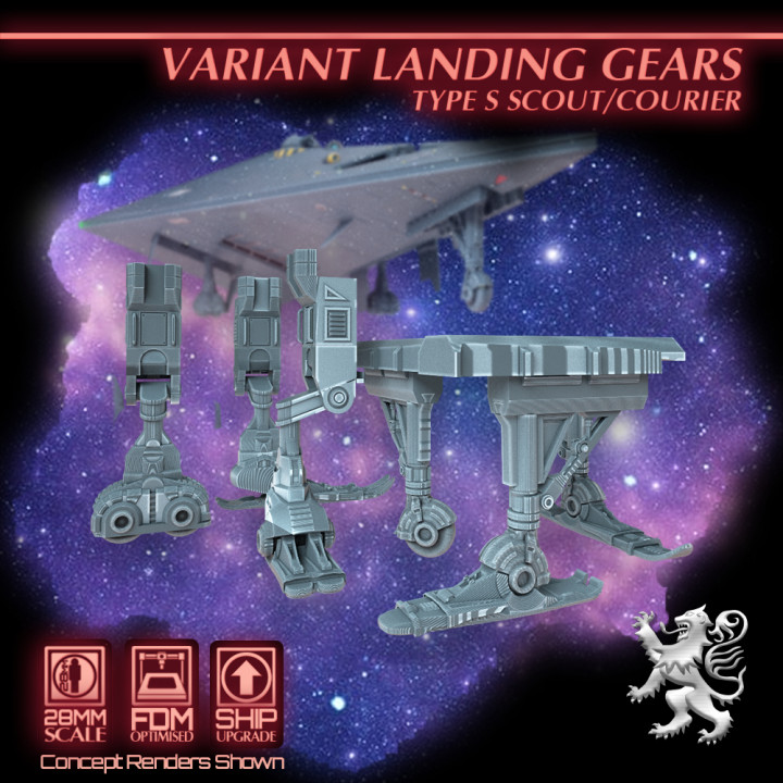 Variant Landing Gears - Type S Scout/Courier Upgrade image