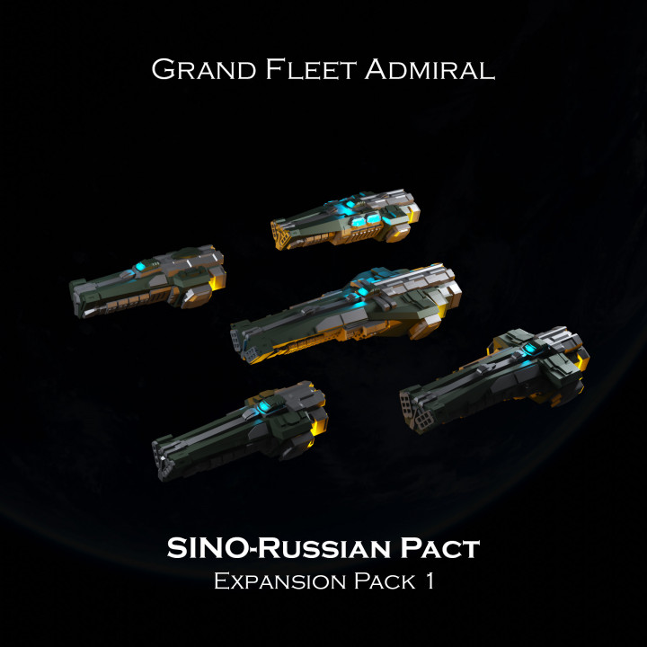 SCI-FI Ships Expansion Pack - SINO-Russian Pact - Presupported image