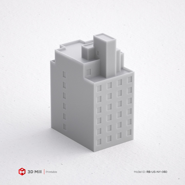 3D Print miniature building RB-US-NY-060 image