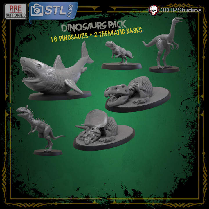 DINOSAURS PACK 2 image