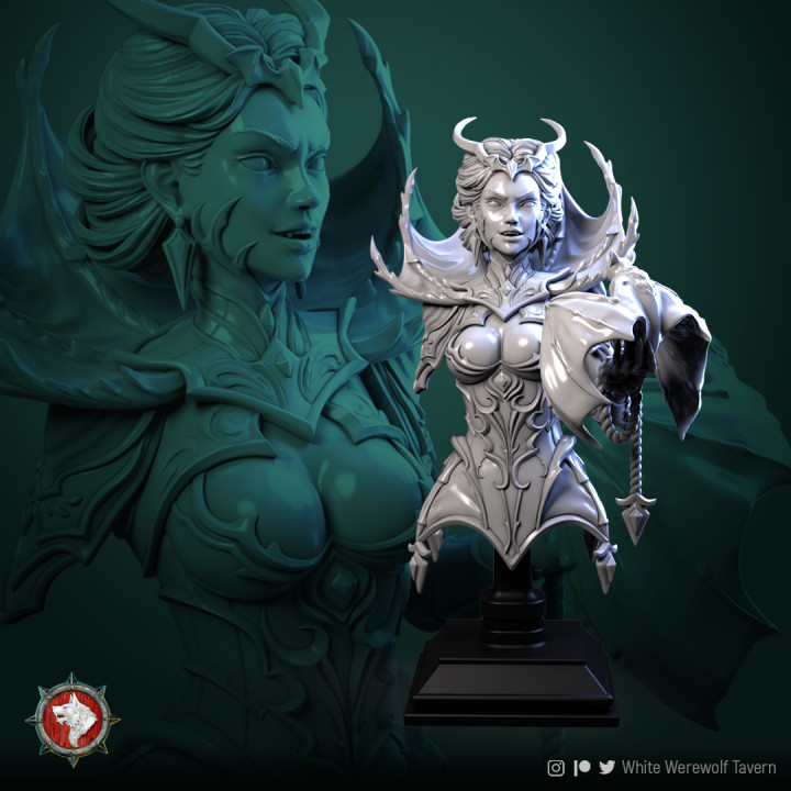 Mistress of Blood bust pre-supported image