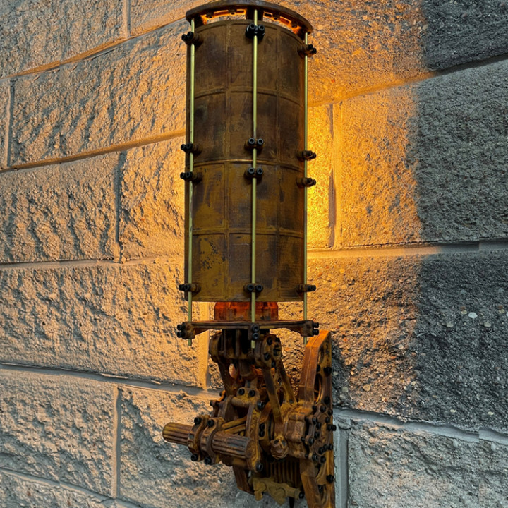 Wall Lamp - Steampunk Style image