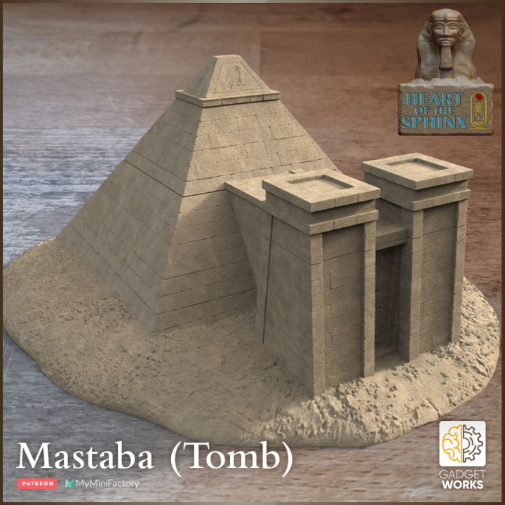 Egyptian Mastaba Tomb - Heart of the Sphinx image
