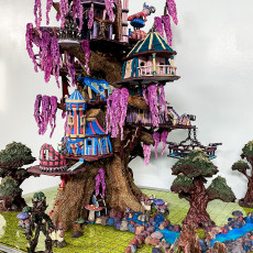 Picture of print of Tree Village