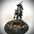 Death Squad – Mounted Commissar of the Imperial Force print image