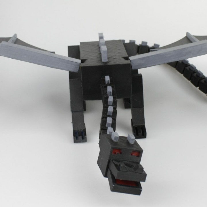 3D Printable Ender Dragon Minecraft by Mugus