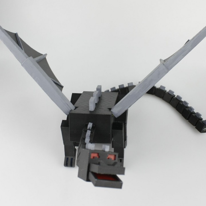 3D Printable Ender Dragon Minecraft by Mugus