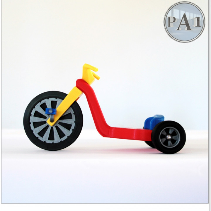 MINI RETRO TOYS - BIG WHEEL BIKE image