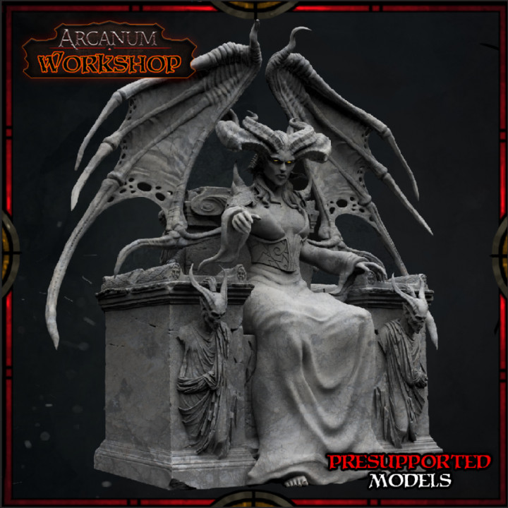 3D Printable Mother of demons by Arcanum Workshop