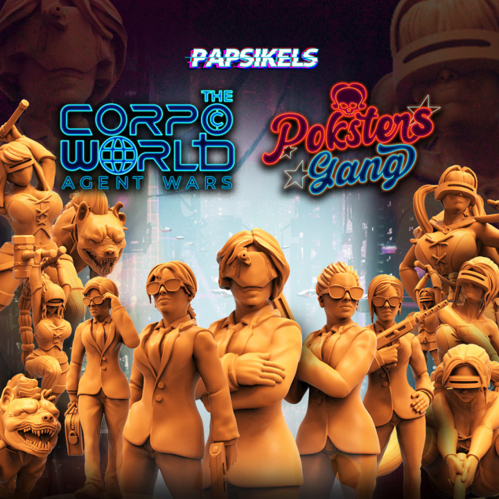 THE CORPO WORLD FEATURING POKSTERS GANG image
