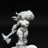 Huntress Lenna - Dragonpeak Barbarians Beauty (Fantasy Pinup) print image