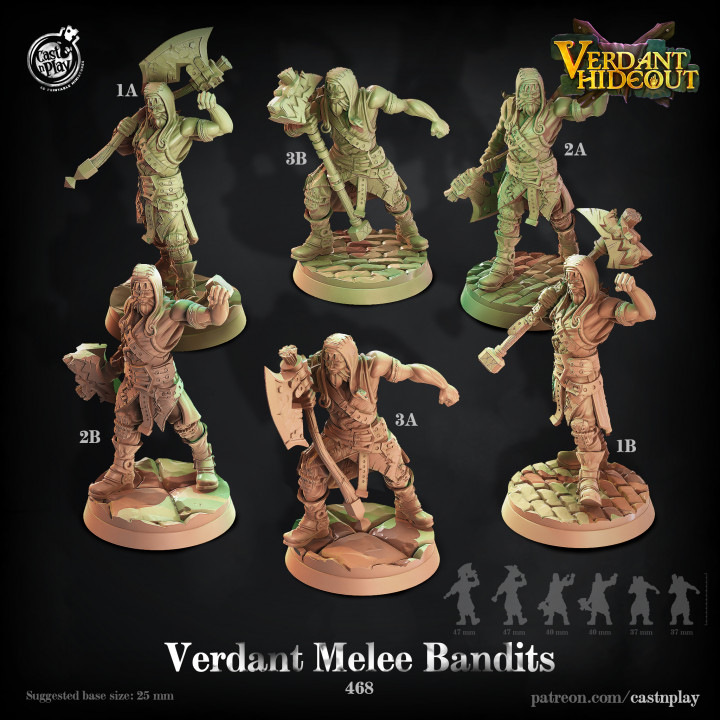 Verdant Melee Bandits (Pre-Supported) image