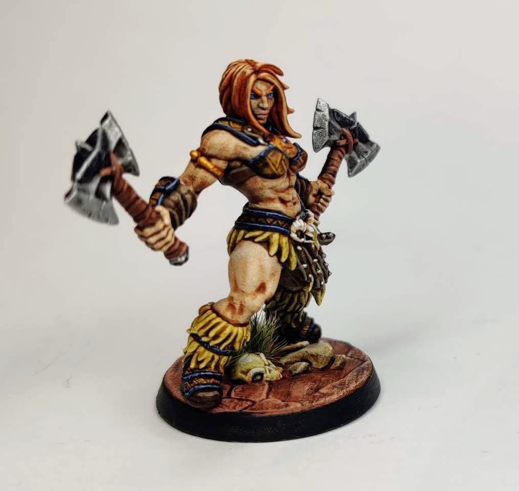 3D Printable Dragonpeak Barbarian - Modular F by Artisan Guild