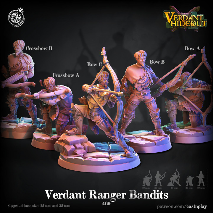 Verdant Ranger Bandits (Pre-Supported) image