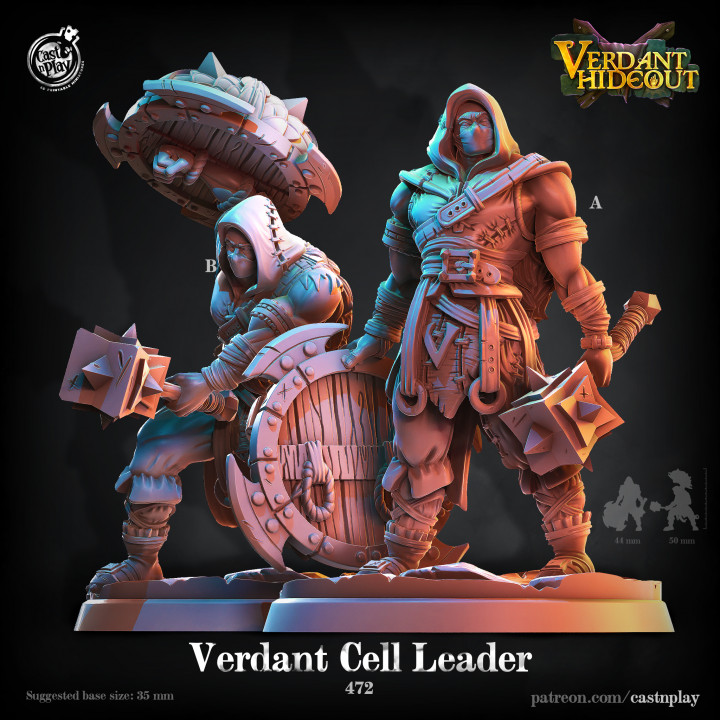 Verdant Cell Leader (Pre-Supported) image